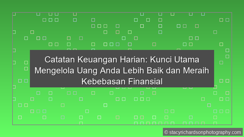 Catatan Keuangan Harian