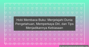 Hobi Membaca Buku