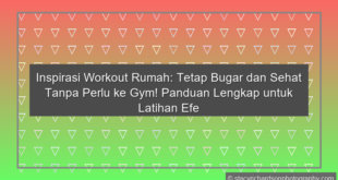 Inspirasi Workout Rumah