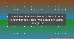 Manajemen Franchise Modern