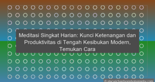 Meditasi Singkat Harian
