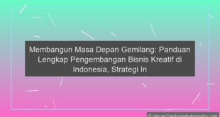 Pengembangan Bisnis Kreatif