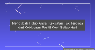 Kebiasaan Positif Kecil