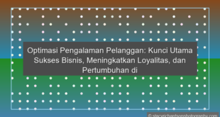 Optimasi Pengalaman Pelanggan