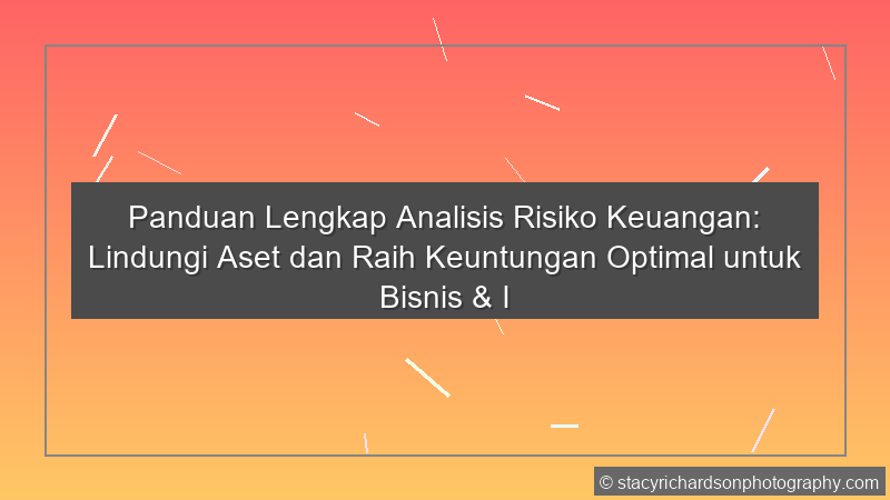Analisis Risiko Keuangan