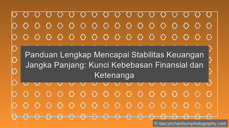 Stabilitas Keuangan Jangka