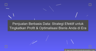 Penjualan Berbasis Data