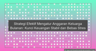 Anggaran Keluarga Bulanan