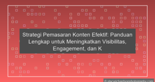 Strategi Pemasaran Konten