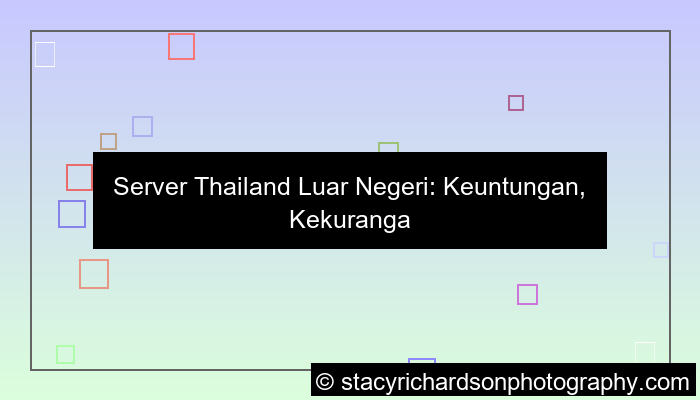 server thailand luar negeri